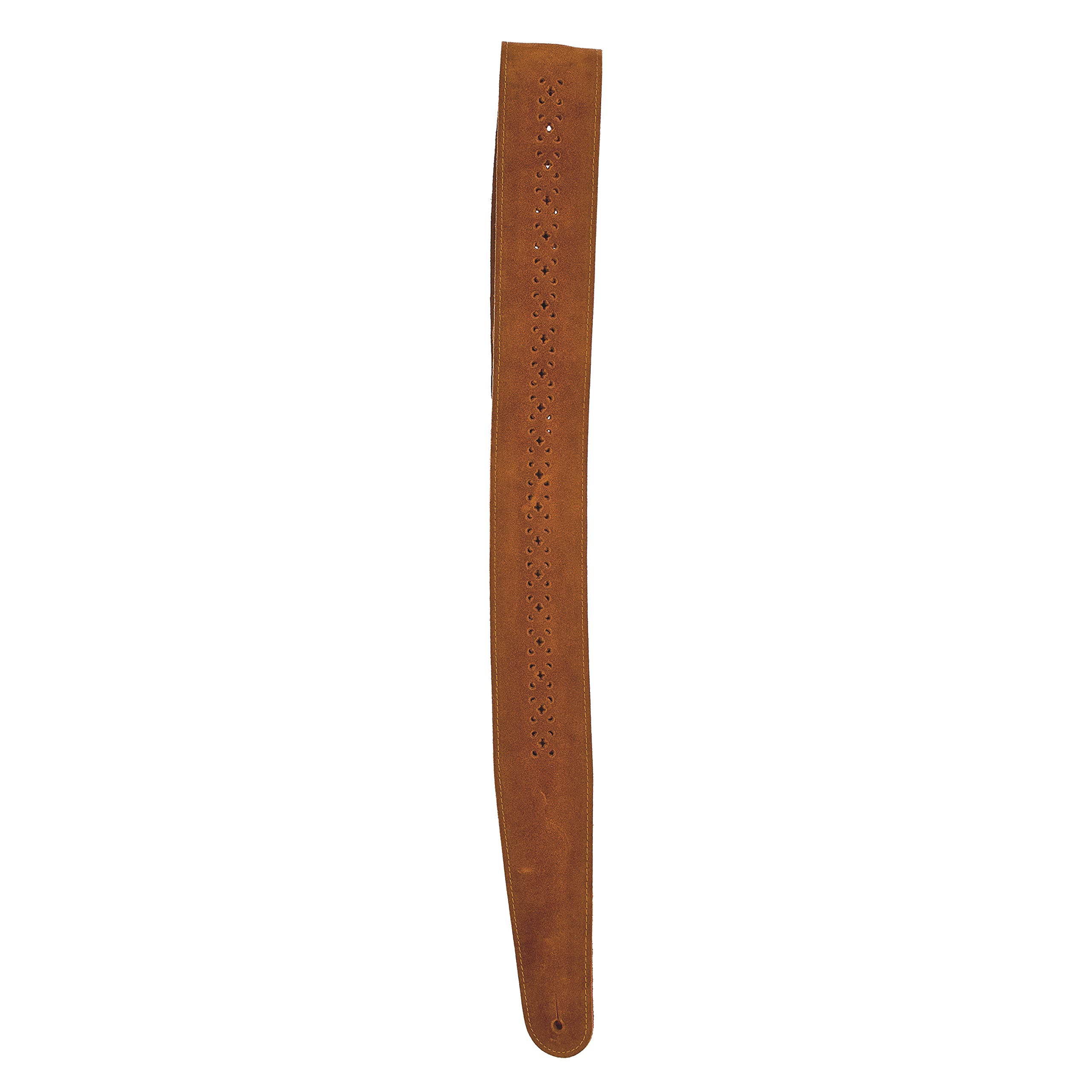 D'Addario Perf Lth St,Camel Suede Rosete (25PRF04)